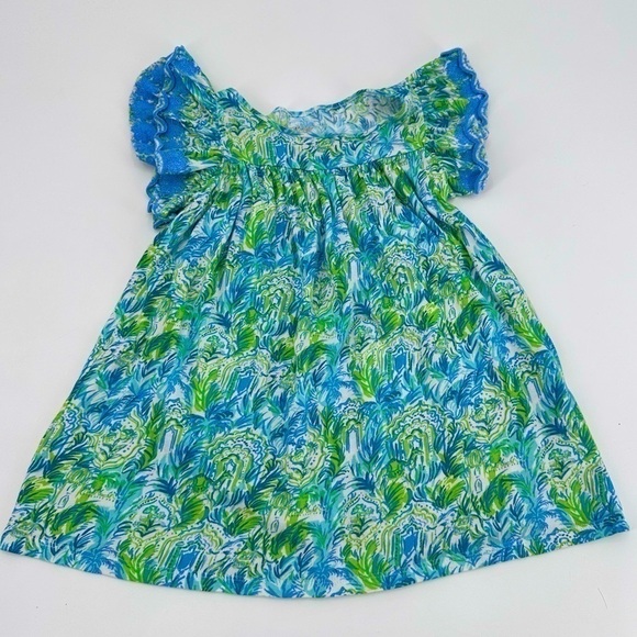 Lilly Pulitzer Girls Toddler Dress Size Small 4 5 FLAW - Picture 1 of 3